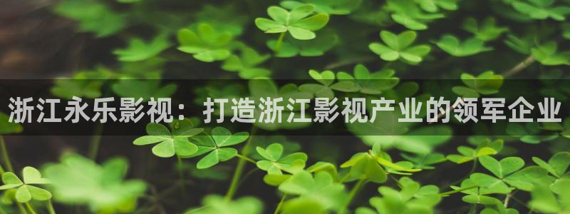 米奇影视8888：浙江永乐影视：打造浙江影视产业的领军企业